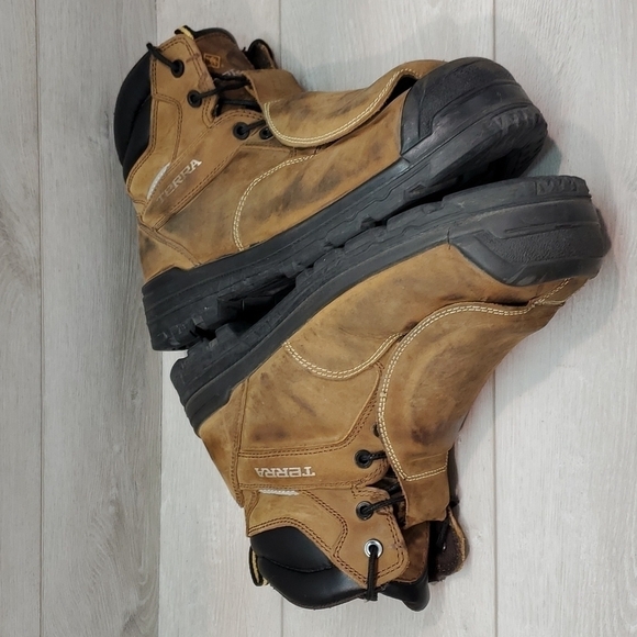 Terra Mens Work Safty Welding Boots shoes sz 12 - Picture 7 of 13